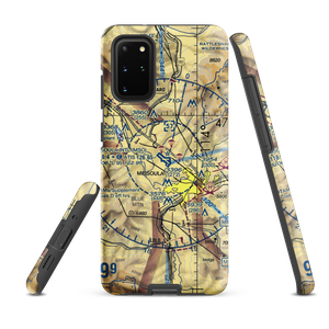 Missoula International Airport (MSO) VFR Sectional Samsung Phone Case