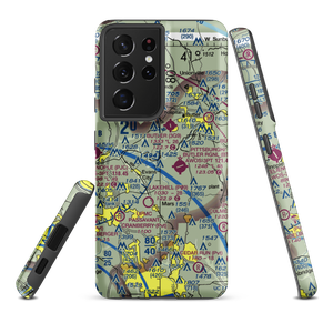 Misty Hill Farm Airport (PN14) VFR Sectional Samsung Phone Case