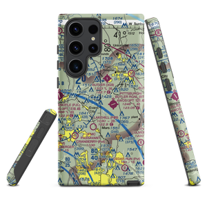 Misty Hill Farm Airport (PN14) VFR Sectional Samsung Phone Case