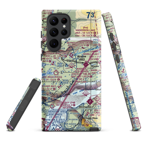 Misty Lake Seaplane Base (AA11) VFR Sectional Samsung Phone Case