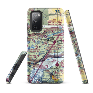 Misty Lake Seaplane Base (AA11) VFR Sectional Samsung Phone Case