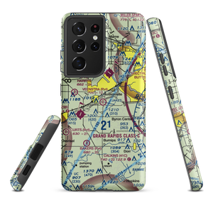 Mitch Veenstra Airport (MI39) VFR Sectional Samsung Phone Case