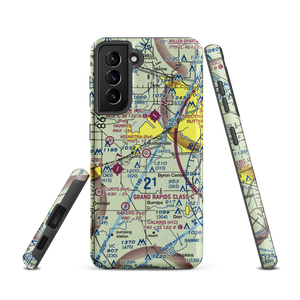 Mitch Veenstra Airport (MI39) VFR Sectional Samsung Phone Case