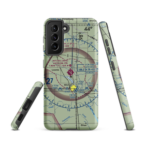 Mitchell Municipal Airport (MHE) VFR Sectional Samsung Phone Case