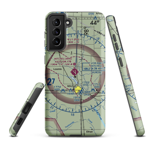 Mitchell Municipal Airport (MHE) VFR Sectional Samsung Phone Case