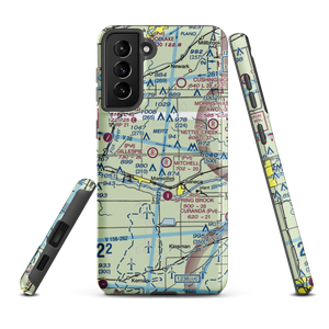 Mitchell RLA Restricted Landing Area (67IL) VFR Sectional Samsung Phone Case