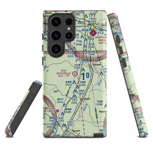 Mitchell's Airport (3MS5) VFR Sectional Samsung Phone Case