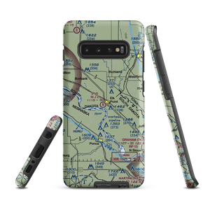 Mj Aviation Ii Airport (SD00) VFR Sectional Samsung Phone Case