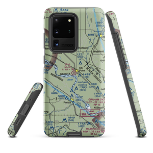 Mj Aviation Ii Airport (SD00) VFR Sectional Samsung Phone Case