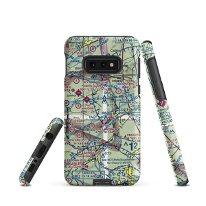 Mock Airport (3NJ5) VFR Sectional Samsung Phone Case