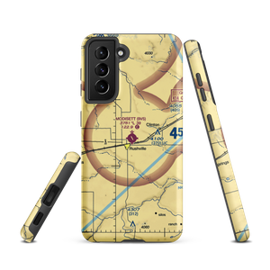 Modisett Airport (9V5) VFR Sectional Samsung Phone Case