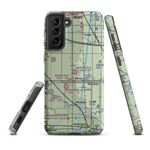 Moffet Airstrip (NA56) VFR Sectional Samsung Phone Case