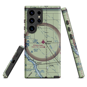 Mohall Municipal Airport (HBC) VFR Sectional Samsung Phone Case