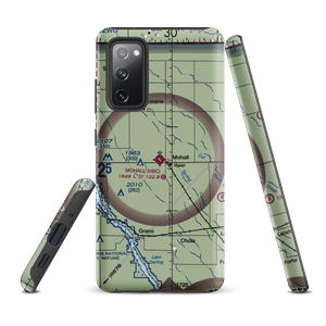 Mohall Municipal Airport (HBC) VFR Sectional Samsung Phone Case