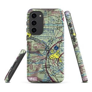 Mohawk Valley Airport (K13) VFR Sectional Samsung Phone Case