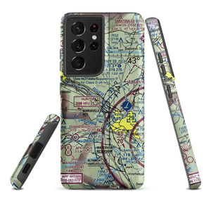 Mohawk Valley Airport (K13) VFR Sectional Samsung Phone Case
