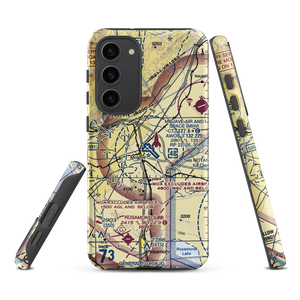 Mojave Airport (MHV) VFR Sectional Samsung Phone Case