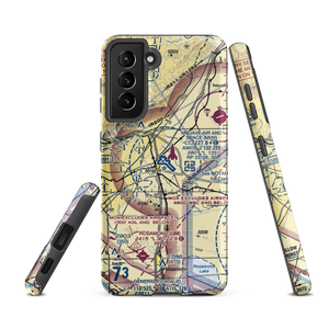 Mojave Airport (MHV) VFR Sectional Samsung Phone Case