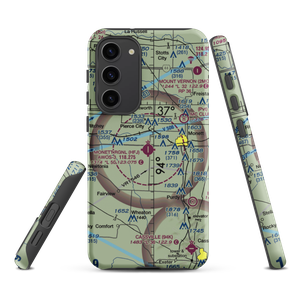 Monett Municipal Airport (HFJ) VFR Sectional Samsung Phone Case