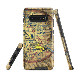 Monger Airport (9MT8) VFR Sectional Samsung Phone Case