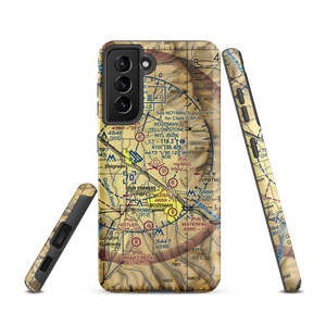Monger Airport (9MT8) VFR Sectional Samsung Phone Case