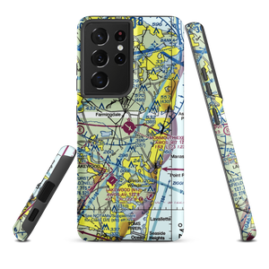 Monmouth Executive Airport (BLM) VFR Sectional Samsung Phone Case