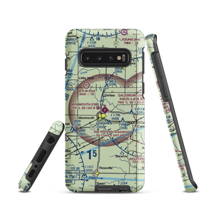 Monmouth Municipal Airport (C66) VFR Sectional Samsung Phone Case