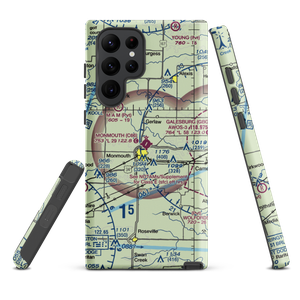 Monmouth Municipal Airport (C66) VFR Sectional Samsung Phone Case