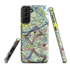 Monponsett Pond Seaplane Base (MA6) VFR Sectional Samsung Phone Case