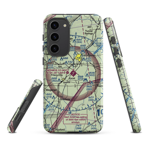 Monroe County Aeroplex Airport (MVC) VFR Sectional Samsung Phone Case