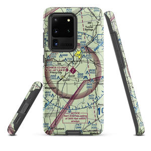 Monroe County Aeroplex Airport (MVC) VFR Sectional Samsung Phone Case