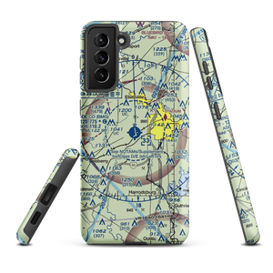 Monroe County Airport (BMG) VFR Sectional Samsung Phone Case
