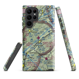 Monroe County Airport (MNV) VFR Sectional Samsung Phone Case