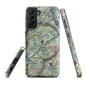 Monroe County Airport (MNV) VFR Sectional Samsung Phone Case