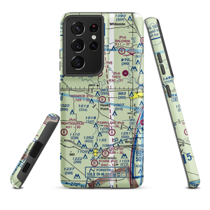 Monroe Field (2MU9) VFR Sectional Samsung Phone Case