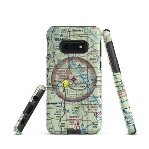 Monroe Municipal Airport (EFT) VFR Sectional Samsung Phone Case