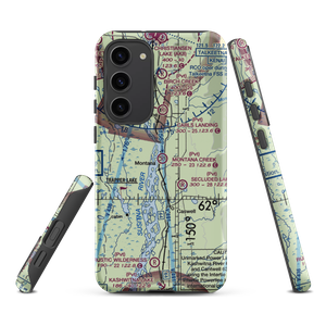 Montana Creek Airport (21AK) VFR Sectional Samsung Phone Case