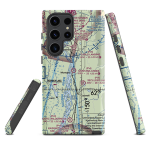 Montana Creek Airport (21AK) VFR Sectional Samsung Phone Case