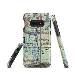 Montana Creek Airport (21AK) VFR Sectional Samsung Phone Case