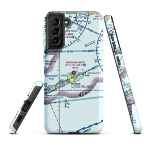 Montauk Airport (MTP) VFR Sectional Samsung Phone Case