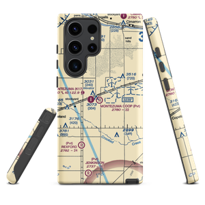 Montezuma Coop Airport (67KS) VFR Sectional Samsung Phone Case