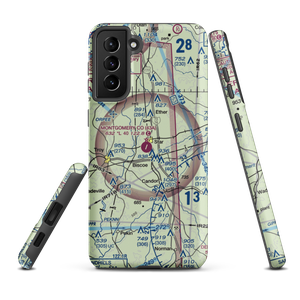 Montgomery County Airport (43A) VFR Sectional Samsung Phone Case