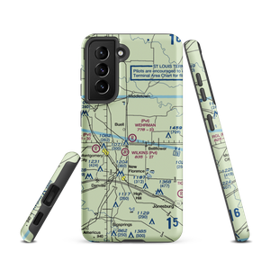 Montgomery-Wehrman Airport (4MO) VFR Sectional Samsung Phone Case