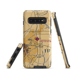 Monticello Airport (U64) VFR Sectional Samsung Phone Case