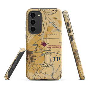 Monticello Airport (U64) VFR Sectional Samsung Phone Case