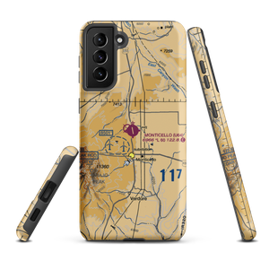 Monticello Airport (U64) VFR Sectional Samsung Phone Case