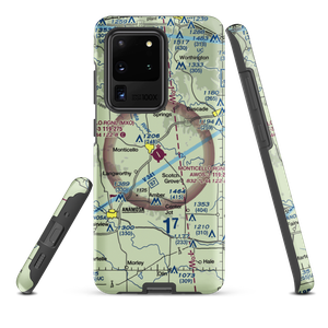 Monticello Regional Airport (MXO) VFR Sectional Samsung Phone Case