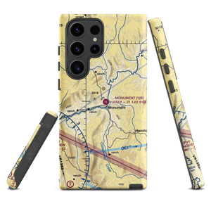 Monument Municipal Airport (12S) VFR Sectional Samsung Phone Case