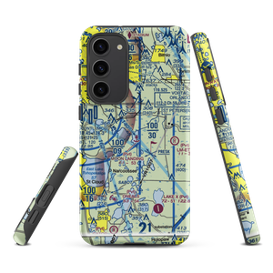 Moon Landing Seaplane Base (FD21) VFR Sectional Samsung Phone Case