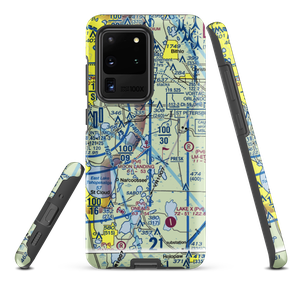 Moon Landing Seaplane Base (FD21) VFR Sectional Samsung Phone Case